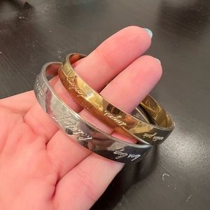 Kate Spade ♠️ be mine love bangle bracelet set